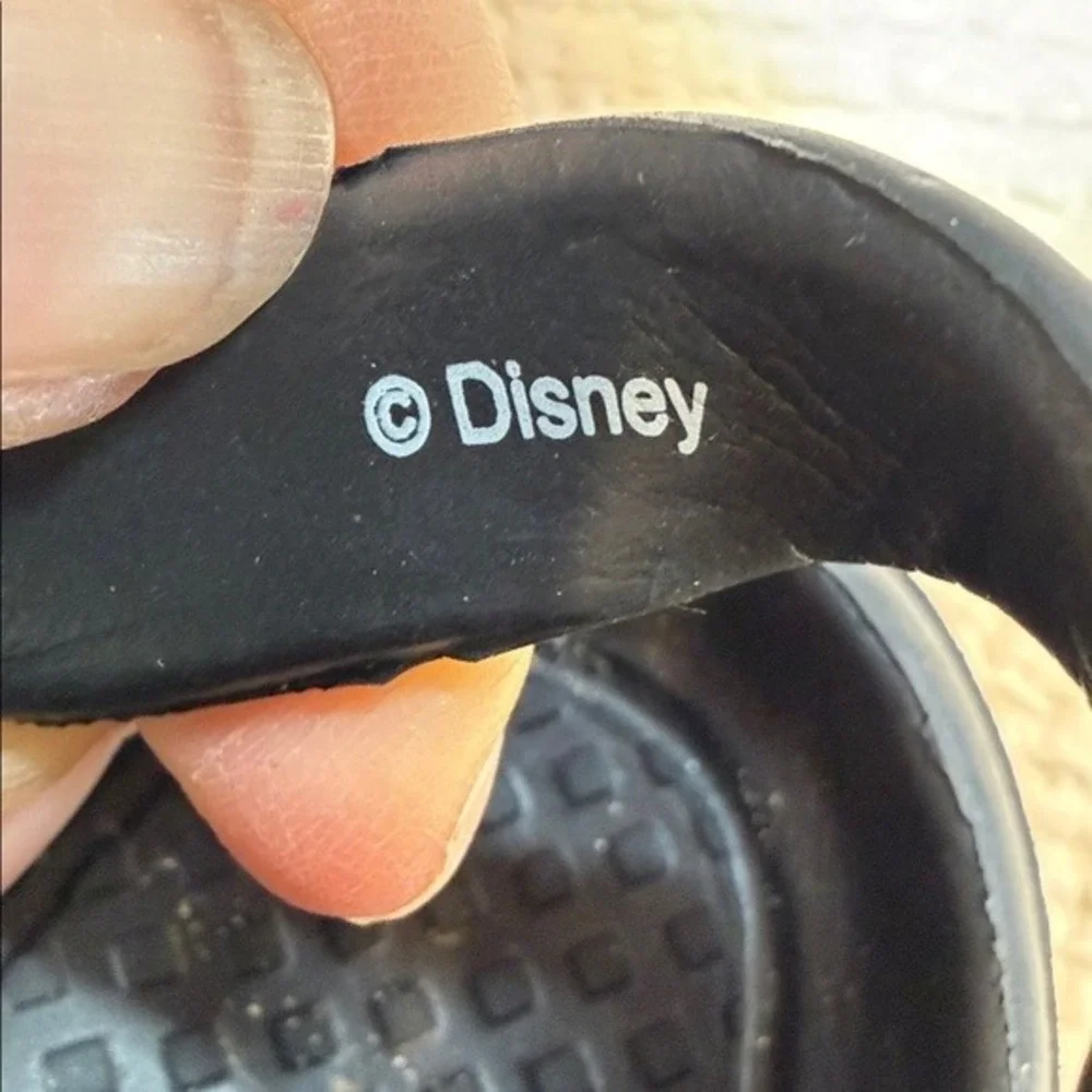 Disney Mickey Mouse Clogs Kids Black Red Unisex‎ 3D Character Slip On Size 5/6